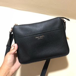 Kate Spade Black Leather Handbag
